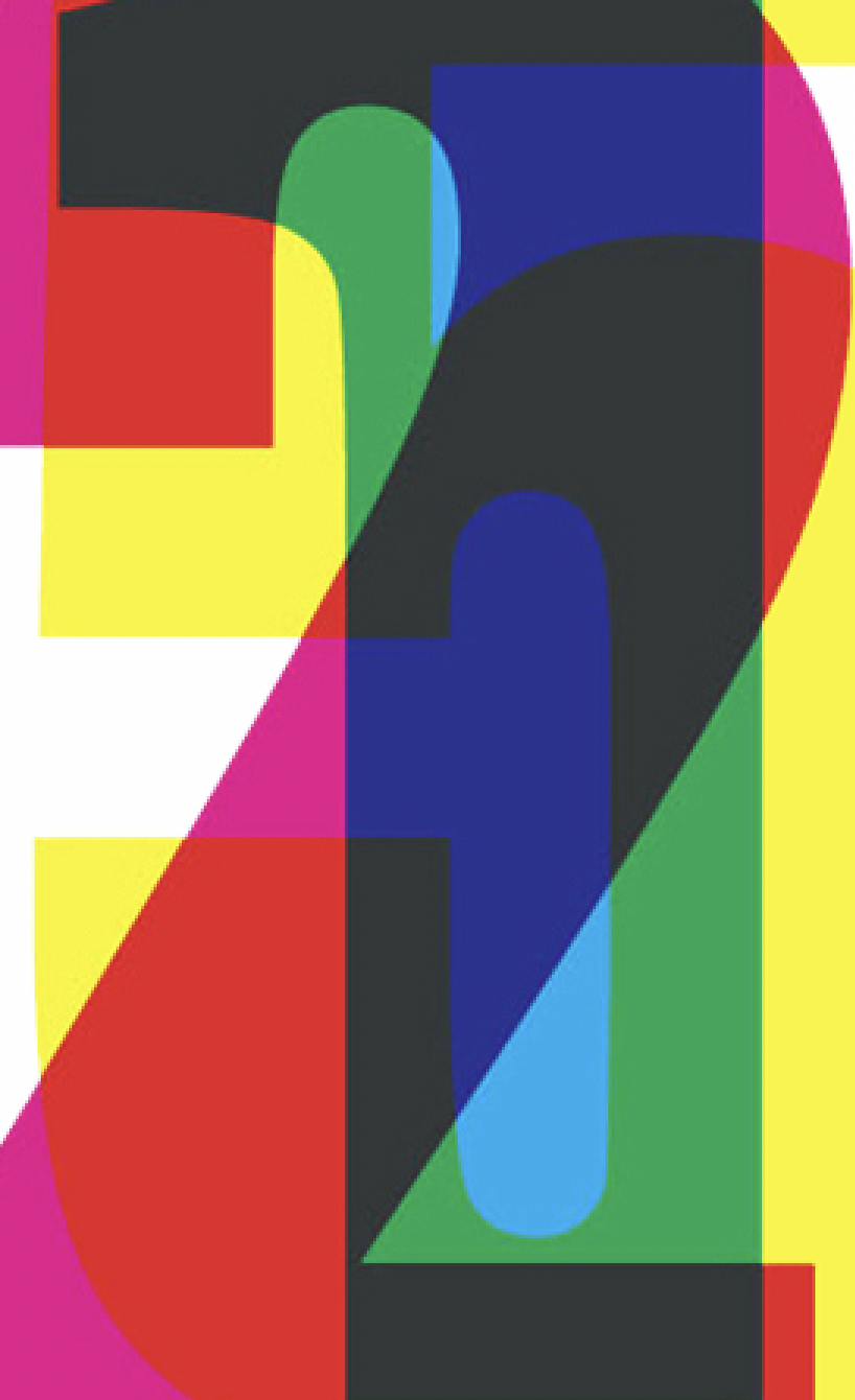 A super-elipse shaped closeup from the poster "2003"