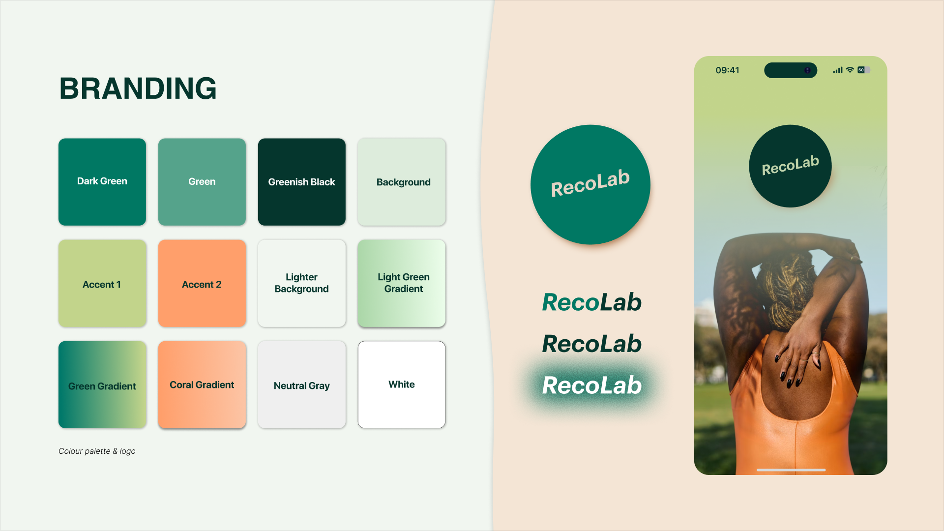 Spread showing part of the Design System